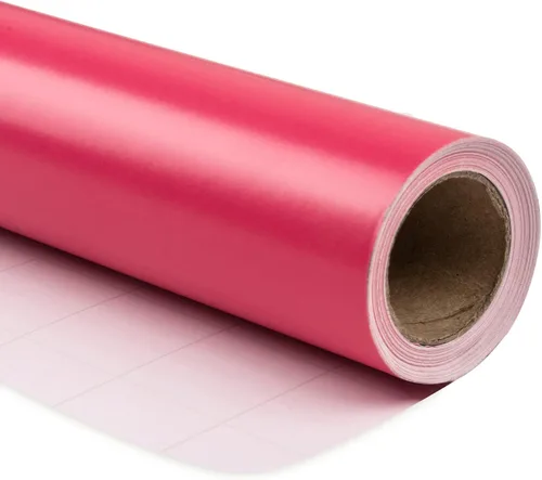 Vista 43 de RUSPEPA Papel de regalo negro de color sólido, mini rollo, para bodas, cumpleaños, fiestas, felicitaciones y vacaciones, 17 pulgadas x 32.8 pies
