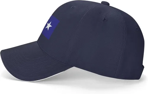 Vista 9 de QIZYOQA Ripped Style American and Bonnie Blue Flag Baseball Cap for Men Women Adjustable Funny Dad Hat