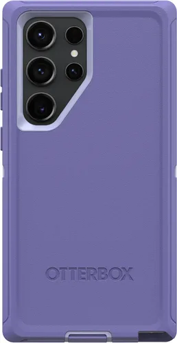 Vista 5 de OtterBox Funda para Galaxy S23 Ultra (solamente) - Serie Defender - Negro - Resistente y duradera - con protección de puerto - Solo funda - Embalaje