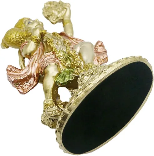 Vista 6 de alikiki Estatua de Hanuman volador de Dios hindú – Ídolo indio Hanuman Murti Pooja Escultura India Señor Estatuilla de Señor de la India Templo