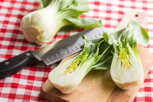 Vista 6 de Paquete variado de semillas de repollo para plantar, 4 variedades tradicionales: Bok Choy (Pac Choi), mercado de Copenhague, acre dorado y acre