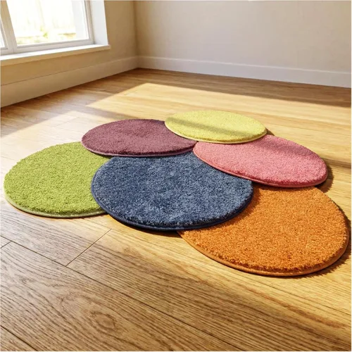 Vista 8 de Koeckritz Rugs Bright - Juego de 6 asientos circulares de 18 pulgadas