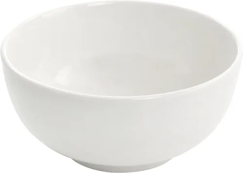 Vista 4 de Elama Camellia - Juego de vajilla de 16 piezas con tazones dobles de porcelana