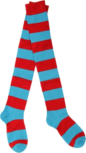 Vista 3 de Dr. Seuss Thing 1 & Thing 2 Striped Knee High Socks