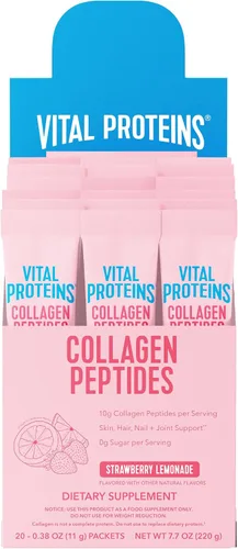 Vista 10 de Vital Proteins® Péptidos de Colágeno con Caramelo Salado, 20g de Péptidos de Colágeno, Cabello, Piel, Uñas y Articulaciones Saludables