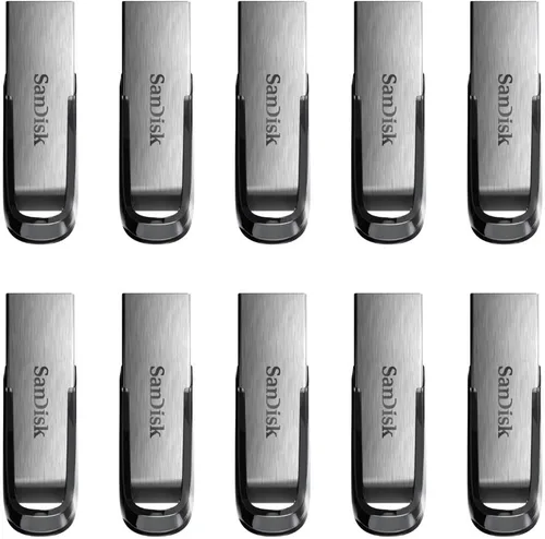 Vista 10 de SanDisk Unidad flash USB 3.0 Ultra Flair de 16 GB - SDCZ73-016G-G46, negro