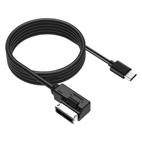 Vista 9 de Cables de audio AMI - Cable auxiliar de interfaz musical compatible con A3/A4/A5/A6/A8/S4/S6/S8/Q5/Q7 con sistema MMI 3G+ para 13 Pro, 13 Pro Max