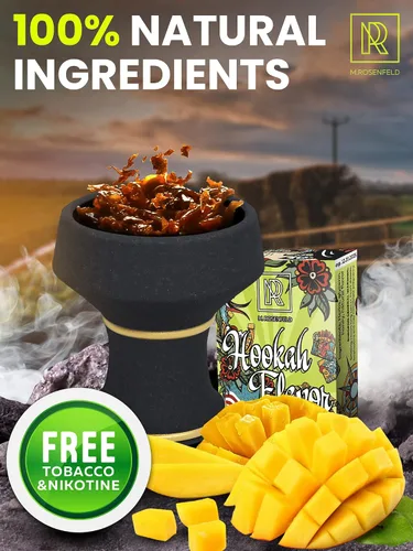 Vista 3 de Sabor clásico de cachimba a base de hierbas - 1.75 oz (50 g) Sabor a cachimba sin tabaco para tu tazón - Prueba estos shisha sin tabaco