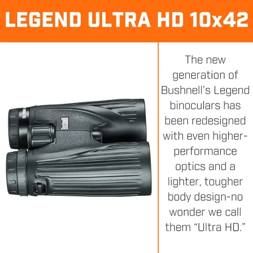 Vista 4 de Prismáticos binoculares Bushnell Legend ultra HD