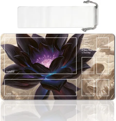 Vista 22 de Juego de mesa MTG Playmat Games Tamaño 60X35 cm CCG Compatible para TCG RPG CCG Play Mats (Ajani Steadfast-Zone)