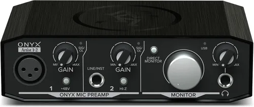 Vista 2 de Mackie Audio Interface, Onyx Artist 1X2 Interfaz de audio USB (Onyx Artist 1-2)