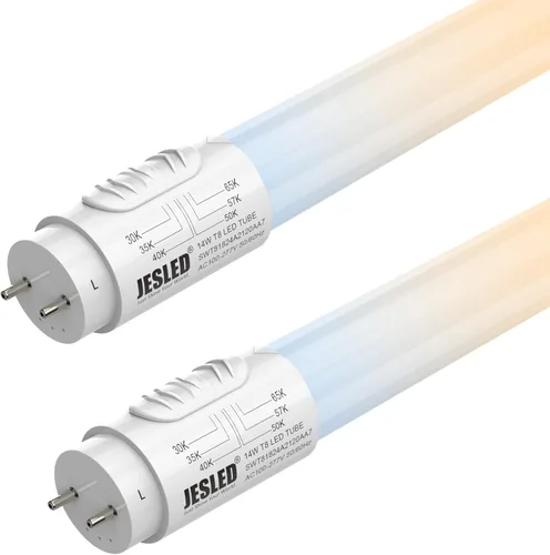 Vista 10 de JESLED Bombillas LED T8 de 4 pies, 6CCT seleccionables 3000K-6500K