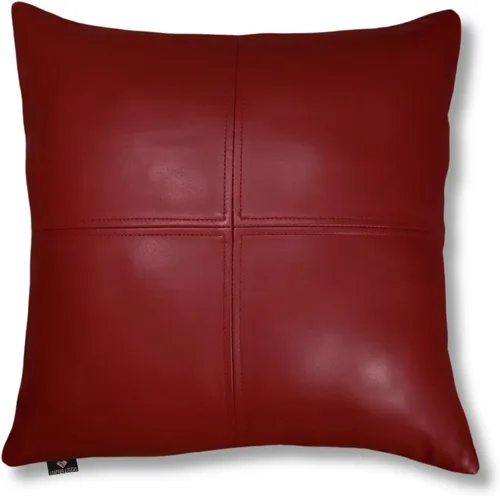 Vista 122 de Funda de almohada de cuero de cordero 100% cuero de cordero – Funda de cojín para sofá – Fundas decorativas para sala de estar y dormitorio, cuero