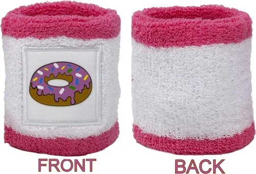 Vista 4 de Funny Guy Mugs Unisex Sweatband Set (3-Pack 1 Headband & 2 Wristbands)