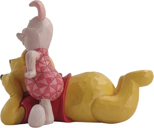 Vista 5 de Enesco Disney Traditions Winne The Pooh and Piglet - Figura de 5.25 pulgadas, multicolor