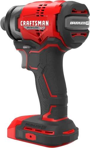 Vista 7 de CRAFTSMAN Destornillador de impacto inalámbrico V20, 1/4 de pulgada, solo herramienta desnuda (CMCF813B)