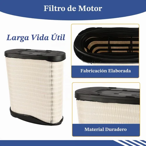Vista 7 de Filtro de Motor D37-1061 Compatible con Kenworth T680 2023, Peterbilt 579 2023, Reemplaza D371061