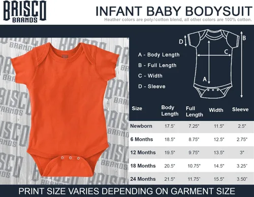 Vista 6 de Brisco Brands Proof Daddy no siempre está cazando mamelucos para bebés niños o niñas