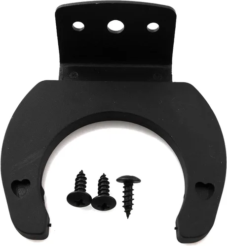 Vista 3 de LQ Industrial Soporte de gancho para micrófono, 2 unidades, negro, inalámbrico, soporte de gancho para micrófono, clip de pared, soportes
