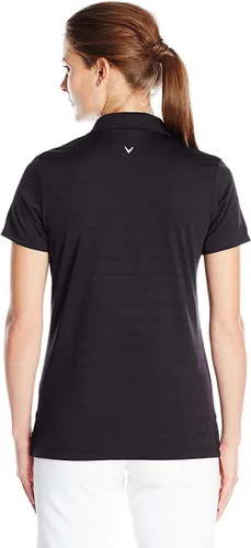 Vista 3 de Callaway Opti-Vent camiseta polo de manga corta para mujer, para golf, con malla