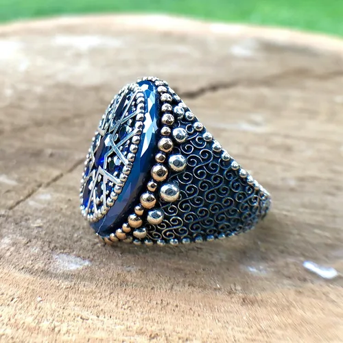 Vista 3 de R&O Silver Boutique 1RKD0005 - Anillo de plata de ley 925 K