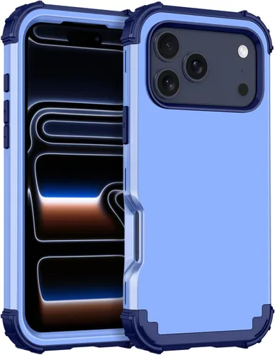 Vista 94 de Miqala Funda para iPhone 12, iPhone 12 Pro, que brilla en la oscuridad, tres capas, resistente a los golpes, protección de plástico duro + funda