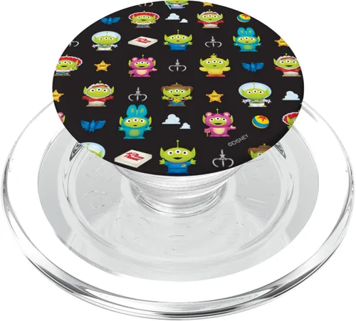 Vista 8 de Pixar Toy Story Aliens Dress Up Pattern PopSockets - Soporte para teléfonos y tabletas