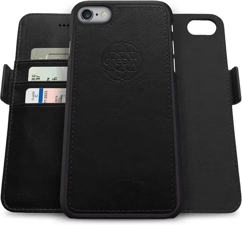 Vista 47 de Dreem - Funda y cartera Fibonacci 2 en 1 para iPhone Negro
