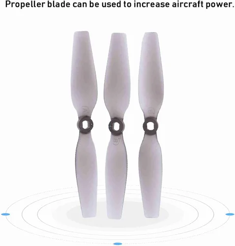 Vista 5 de Cuchilla de hélice de avión RC, accesorios de cuchilla de hélices compatibles con aviones de despegue y aterrizaje verticales X450