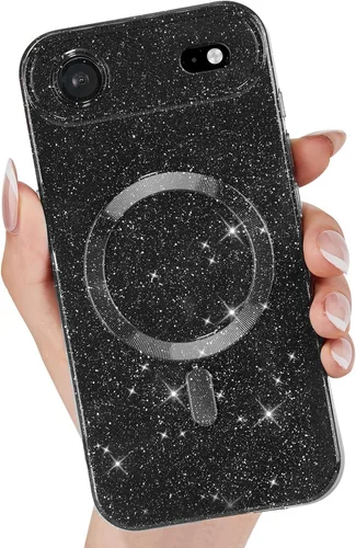 Vista 57 de LoeoeL Funda para iPhone 12 con Purpurina Compatible con Magsafe, Femenina Linda Brillante Magnética Mag Safe Bonita Funda para Teléfono