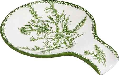 Vista 11 de Bico Blossom Symphony Soporte para Cucharas para Estufa, Soporte de Cuchara de Cerámica para Encimera de Cocina, Soporte para Cuchara de Café Fácil