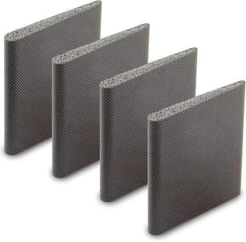 Vista 11 de 4 sellos de esquina de puerta, sello de marco de jamba de puerta exterior, tapones de cuña autoadhesivos, almohadillas de espuma para burlete