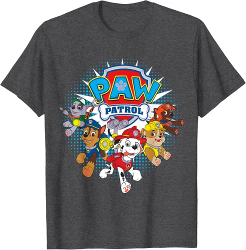 Vista 22 de Camisetas de Nickelodeon de Paw Patrol Team para hombres y mujeres