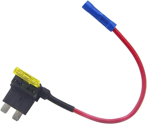 Vista 5 de ZOOKOTO 12V Car Add-A-Circuit Fusible 5A TAP Adaptador Pequeño ATO ATT Blade Fuse Holder 5A