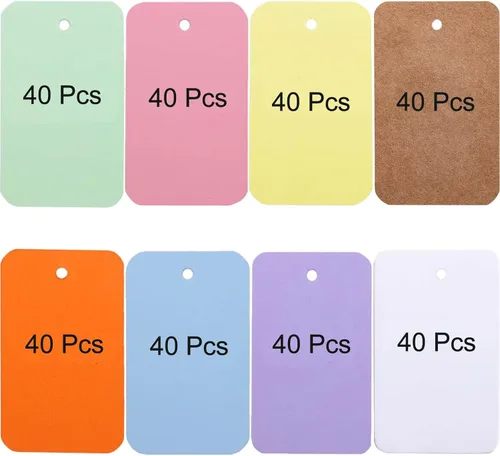 Vista 3 de Primbeeks Paquete de 8 tarjetas de índice multicolor con anillos de encuadernación, 320 hojas de tarjetas flash de 2.2 x 3.5 pulgadas, tarjetas