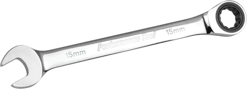 Vista 17 de Performance Tool W30348 Llave de trinquete métrica de cromo vanadio profesional de 0.315 in