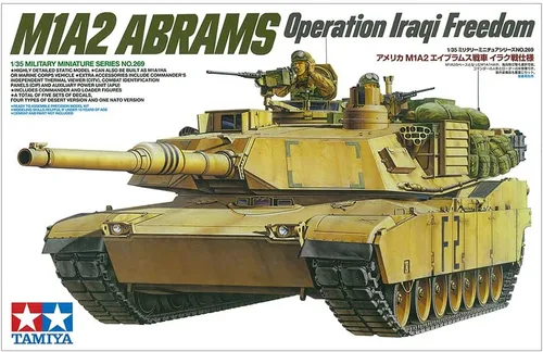Vista 2 de Juego para Tamiya Modelos M1 A2 ABRAMS