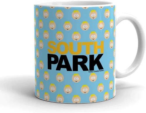 Vista 3 de South Park Taza blanca Rainbow Butters, con licencia oficial, 11 onzas