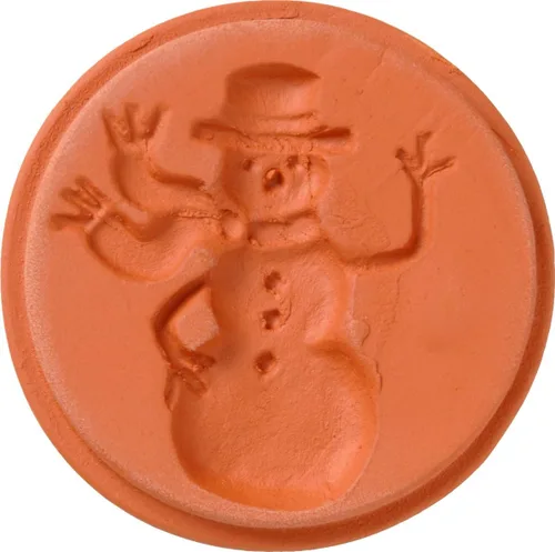 Vista 21 de JBK Pottery Sellos de Galletas de Terra Cotta para Hornear, Seguros para Horno y Lavavajillas - Cortador de Galletas, Moldeador, Prensa de Sellos