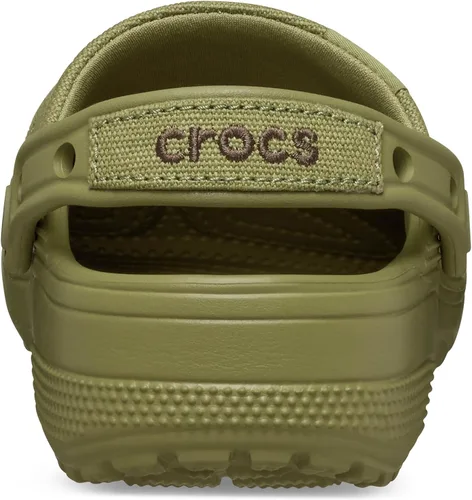 Vista 4 de Crocs Zuecos clásicos de lona elaborados unisex para hombres y mujeres
