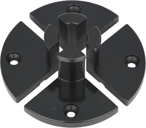 Vista 10 de Torno de madera con punta de carburo de centro vivo, vástago cónico Morse de 2MT, punta de carburo de 0.315 in con punta de 60 grados