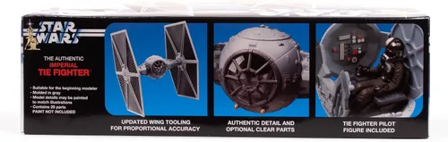 Vista 2 de AMT Star Wars: A New Hope TIE Fighter Kit de modelo a escala 1:48