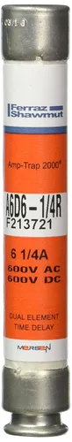 Vista 49 de Mersen a6d-r amp-trap Clase de 2000 time-delay/RK1 Fusible con fusible visual Open Indicador, 1