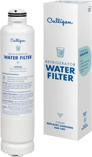 Vista 9 de Culligan CUSCU - Filtro de agua para refrigerador Reemplazo para filtro de agua Samsung (HAFCU1) Reemplazar cada 6 meses Paquete de 1