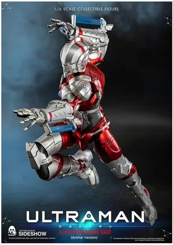 Vista 2 de threezero Ultraman (Anime Edition) Figura de acción a escala 1: 6, multicolor