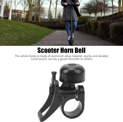 Vista 8 de Scooter eléctrico, bocina de scooter con sonido de aleación de aluminio ¨C Scooter eléctrico Accesorios para Pro PRO2 1S Lite