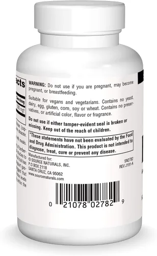 Vista 2 de Source Naturals Cápsula Vegetal de Berberina, para Apoyo Gastrointestinal* - 30 Cápsulas Vegetarianas