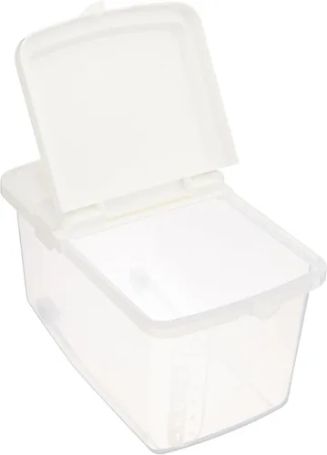 Vista 2 de JapanBargain, Japanese Rice and Pet Food Storage Container, Ideal for Dry Food, Dog Food, and Cat Food, 11 lbs, 1-Pack