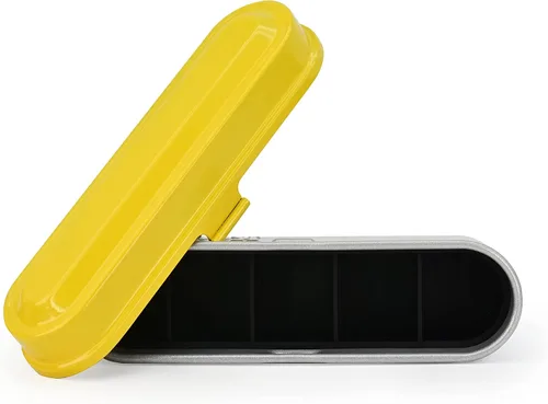 Vista 4 de KODAK Funda de película – para 5 rollos de películas de 1.378 in – Caja compacta de acero retro para clasificar y proteger los rollos de película