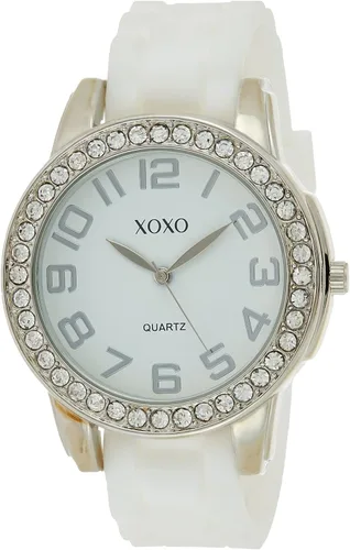 Vista 4 de XOXO XO9069 Reloj en tono plateado con siete bandas intercambiables para mujer